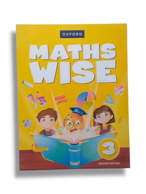 Oxford Maths Wise 3 Textbook Cover for Class 3