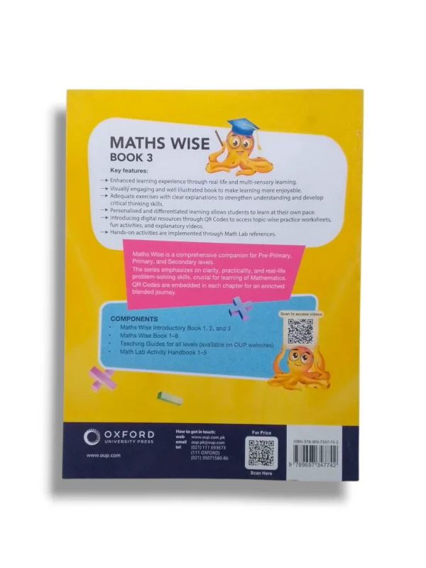Inside Pages of Oxford Maths Wise 3 Showing Activities