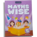 Oxford Maths Wise 5 Textbook Cover for Class 5