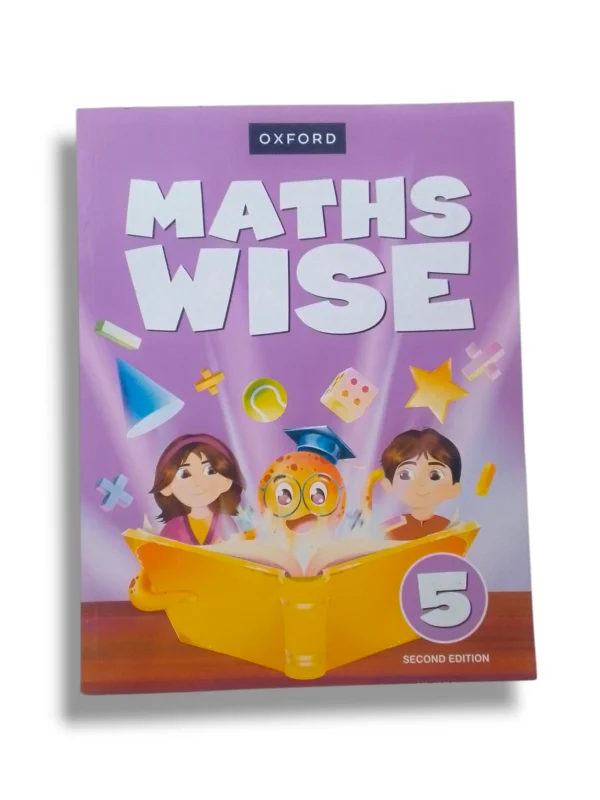 Oxford Maths Wise 5 Textbook Cover for Class 5