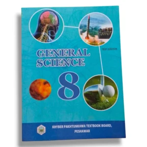 KPK General Science 8 textbook cover for Class 8 students