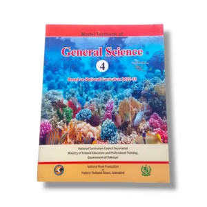 NBF General Science 4 workbook cover for students