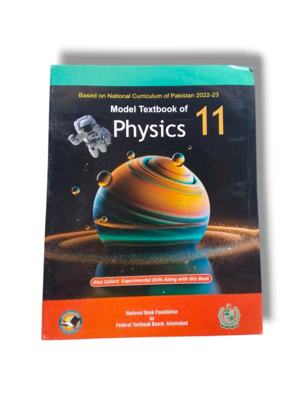 NBF Physics 11 workbook cover for higher secondary students