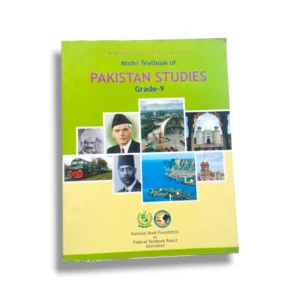 NBF Pakistan Studies 9 workbook cover for students