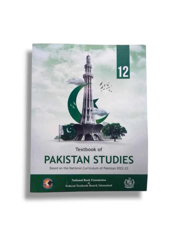 NBF Pakistan Studies 12 Workbook NBF Pakistan Studies 12 workbook cover for higher secondary students