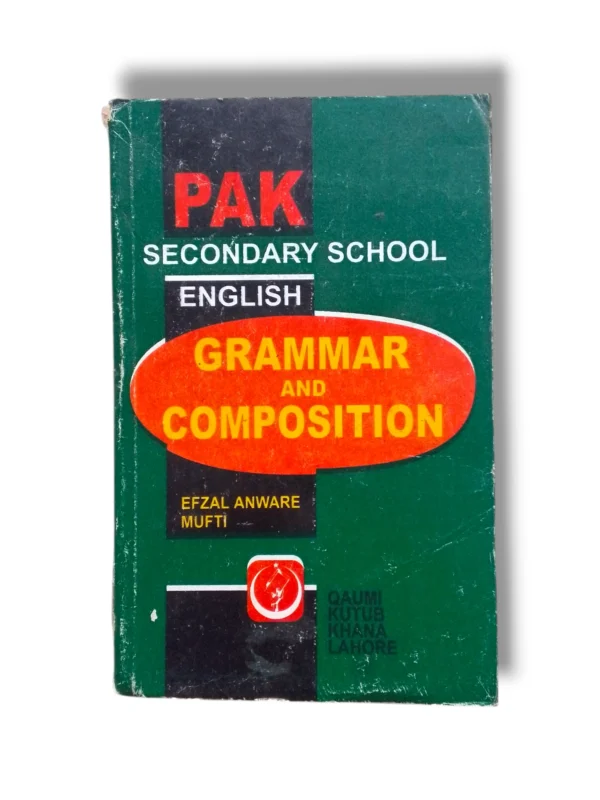 Pak Secondary School English Grammar & Composition Book Cover