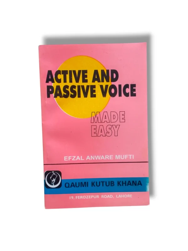 Mastering Active & Passive Voice Book Cover