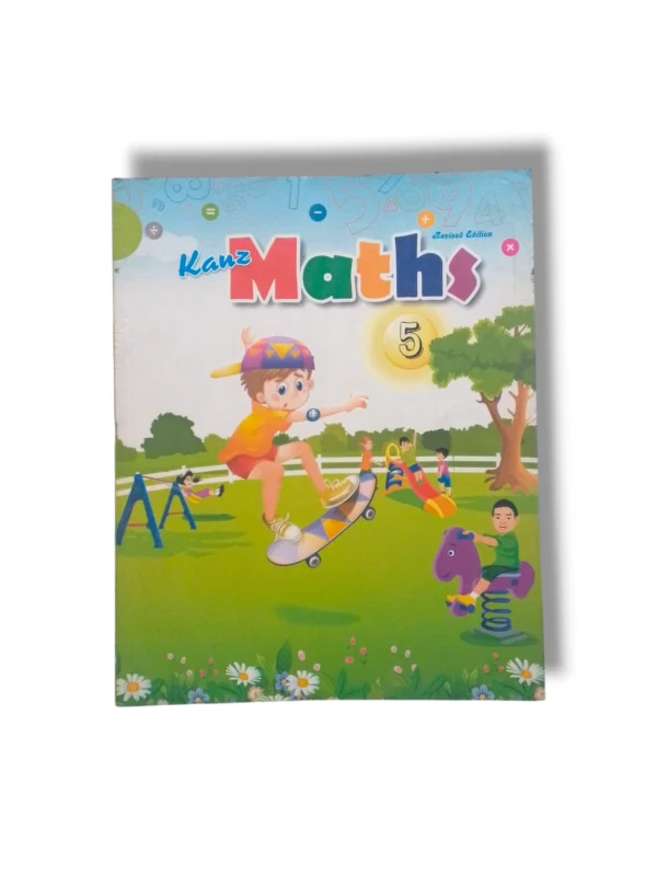 Kanz Maths 5 workbook cover for Grade 5 students