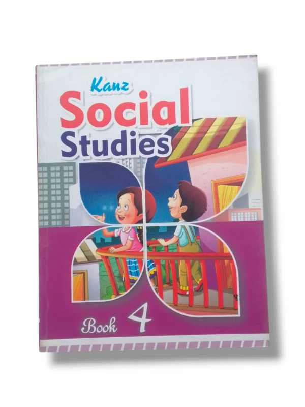 Kanz Social Studies 4 EM textbook cover