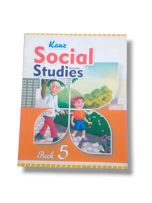 Kanz Social Studies 5 EM – Geography, History & Civics Book Kanz Social Studies 5 EM textbook cover