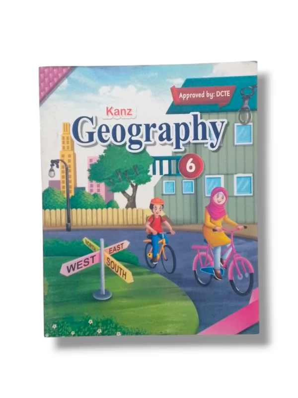 Kanz Geography 6 textbook cover