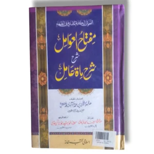 Mifat ul Awamil book front cover Arabic grammar guide